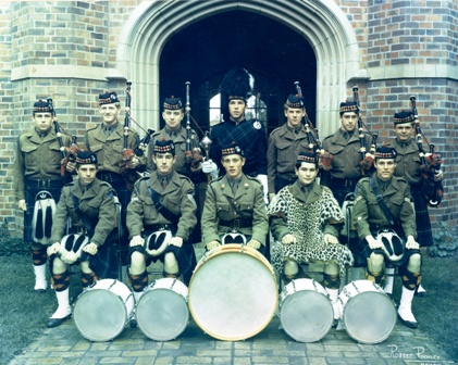 First Pipe Band, circa 1964.